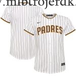 Børn San Diego Padres MLB Trøjer  Hvid Hjemme Team