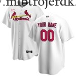 Børn Baseball MLB St. Louis Cardinals  Hvid Hjemme Custom Trøjer