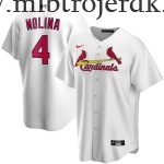 Børn St. Louis Cardinals MLB Trøjer Yadier Molina  Hvid Hjemme Player