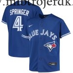 Børn Toronto Blue Jays MLB Trøjer George Springer  Royal Alternate Player