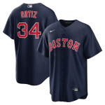 Mænd Boston Red Sox MLB Trøje David Ortiz Alternate Replica Player Flåde